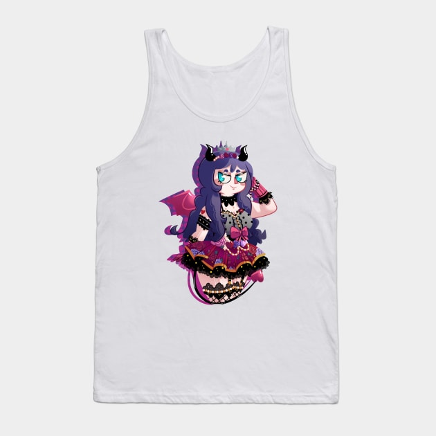 Little Devil Nozomi. Tank Top by scribblekisses